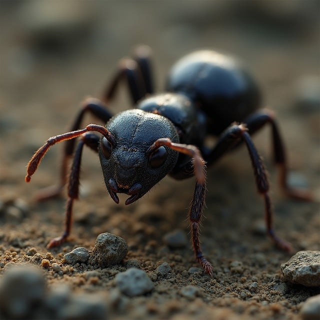Free ant animal macro illustration
