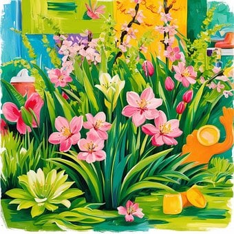 Frühling, Blume, Natur, Blüte, Garten