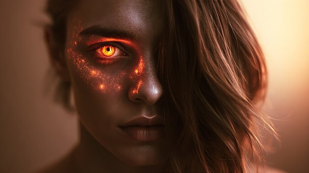 Free Eye Woman illustration and picture