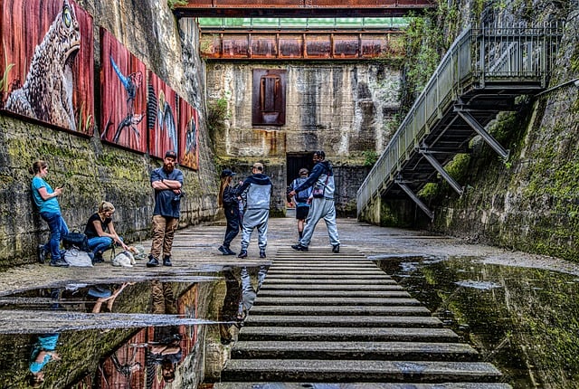 Landschaftspark Duisburg, Industri