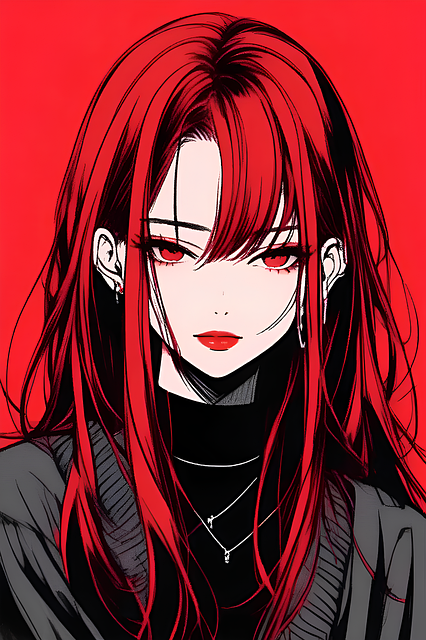 Free Gothic Portrait illustration and picture