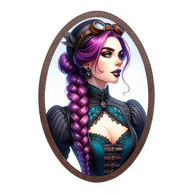 Free ai generated steampunk fantasy illustration