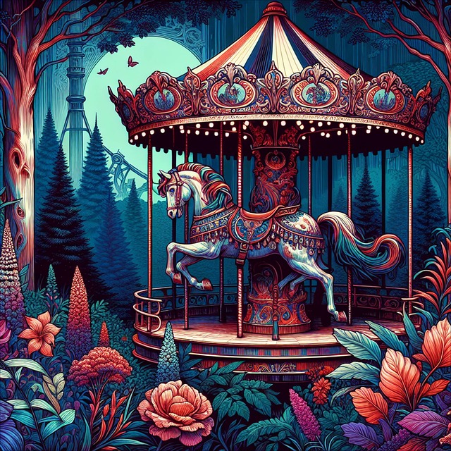 Download Carousel, Fair, Merry-Go-Round. Royalty-Free Stock ...
