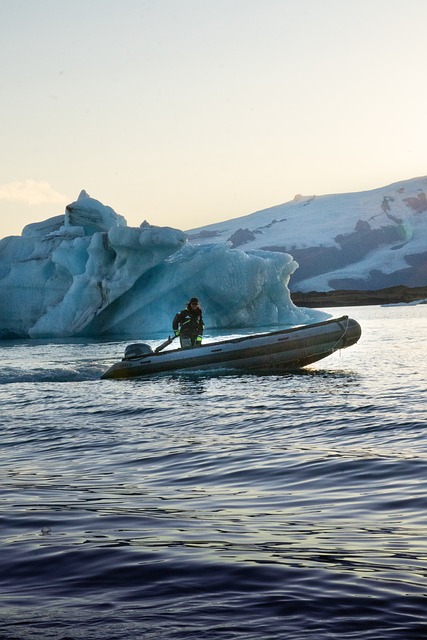 Lente, Ijsland, Natuur, Boot, Gletsjer