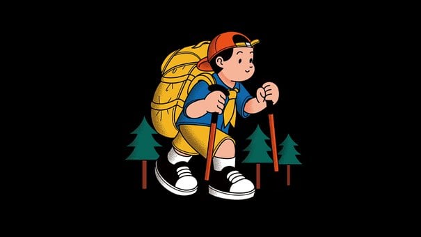 Free Cortoon Traveler Traveler illustration and picture