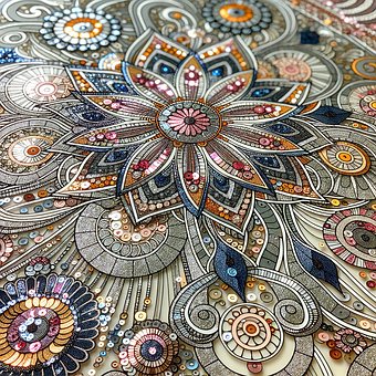 Free Sequins Decorative illustration and picture