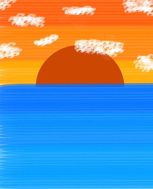 Free Sunset Nature illustration and picture