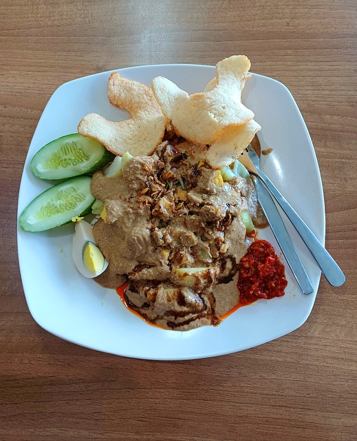 Free Gado Gado Boiled Vegetable photo and picture