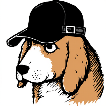 Free Beagle Dog vector and picture
