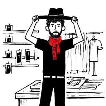 Free Man Male vector and picture