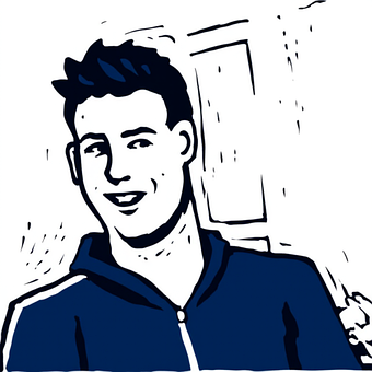 Free Man Portrait vector and picture