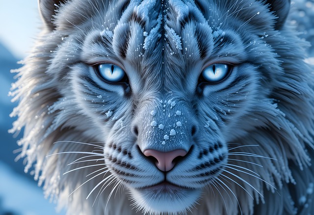 Free ai generated tiger animal illustration