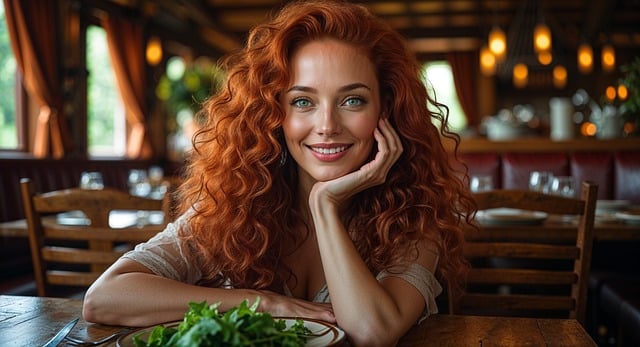 Free ai generated woman model illustration