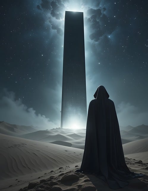 Free ai generated figure lonely illustration