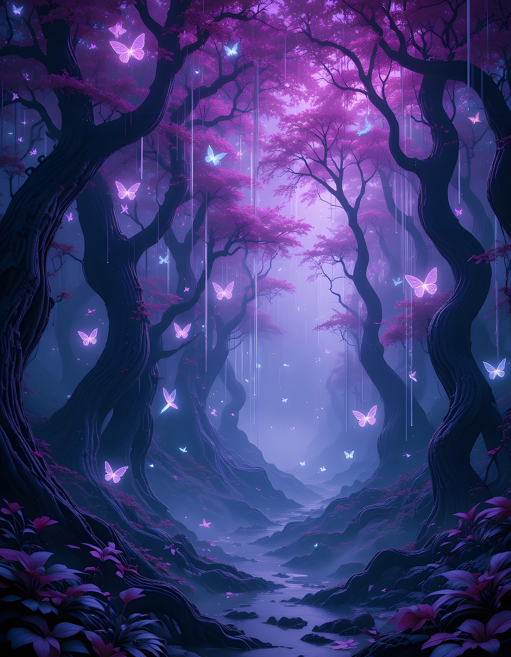 Download Forest, Nature, Trees. Royalty-Free Stock Illustration Image ...