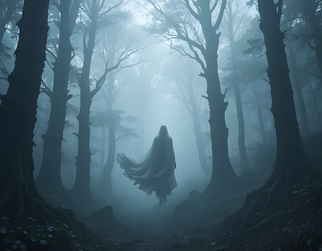 Free ai generated figure spectral illustration