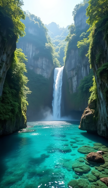 Download Stream, Nature, Landscape. Royalty-Free Stock Illustration ...