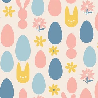 Ostern, Geometrisch, Minimal, Muster