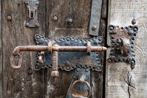 Дверь, Болт, Замок, Строительство