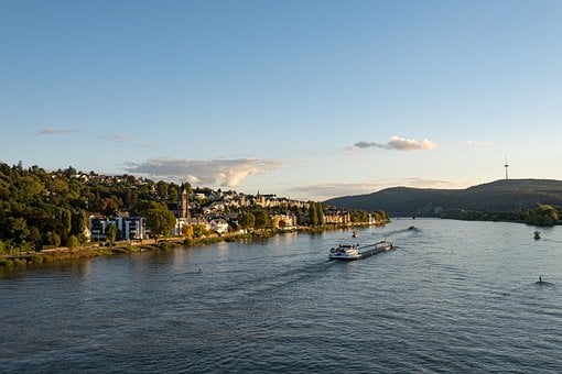 Рейн, Судно, Поток, Канун, Волны