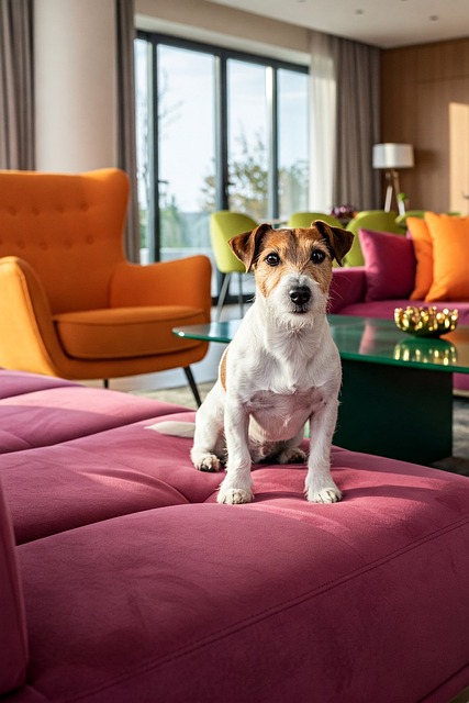 Free dog jack russel illustration
