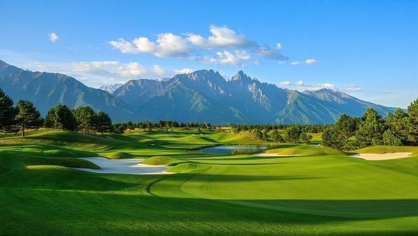 Golf, Natur, Gras, Sport, Grün