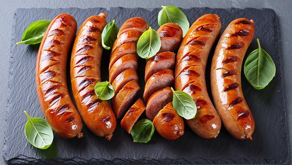Würstchen, Lebensmittel, Salami, Würste