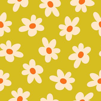 Baggrund, Blomster, Mønster, Design