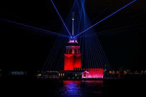 Istambul, Turquia, Mar, Torre