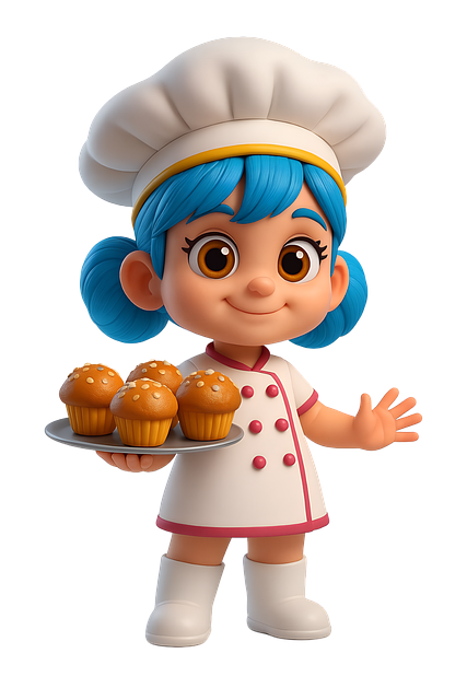 Free ai generated cook cooking illustration