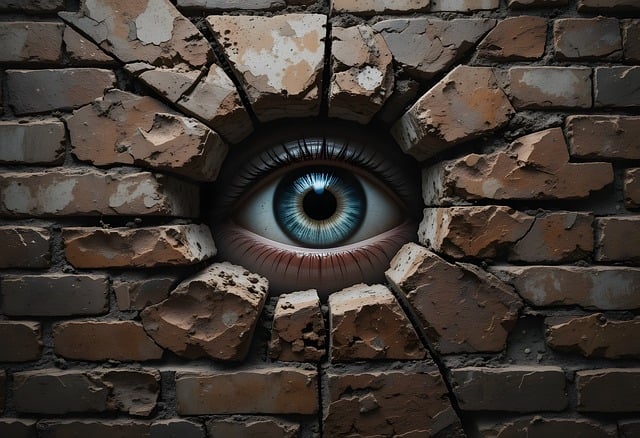 Free eye view iris illustration
