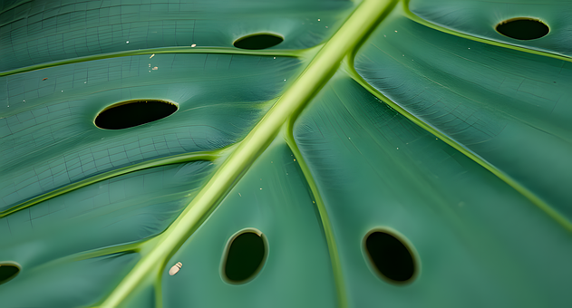 Free Monstera Leaves Tropical Plant illustration and picture