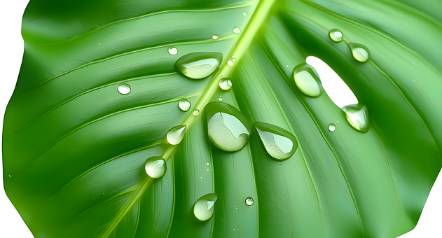 Free Monstera Leaves Tropical Plant illustration and picture