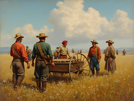 Free Worker Field illustration and picture
