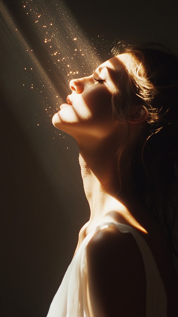 Free ai generated woman light illustration