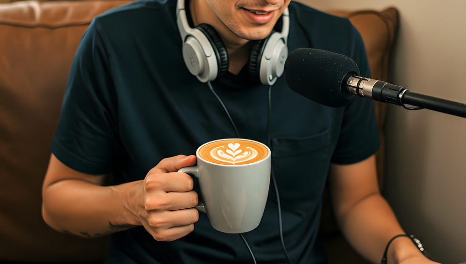 Download Ai Generated Podcast Interview Royalty Free Stock