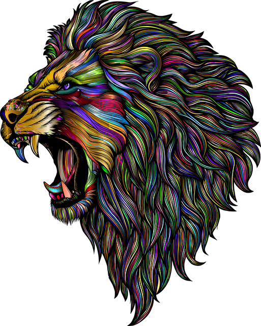 Free lion animal feline vector