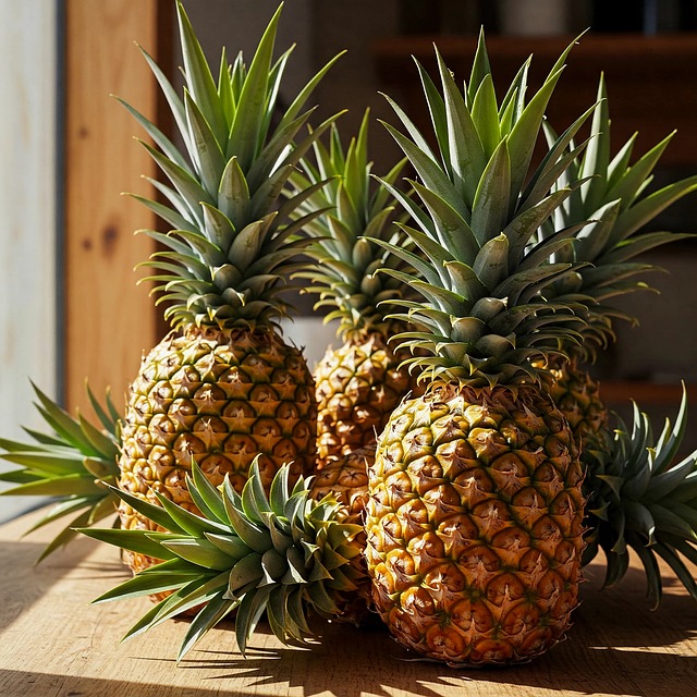 Ananas, Frukt, Velvære, Ai Generert