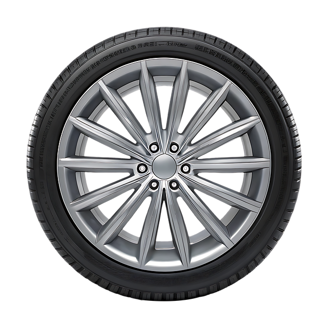 Free ai generated alloy wheel silver wheel illustration
