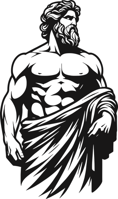 Free ai generated zeus greek god vector