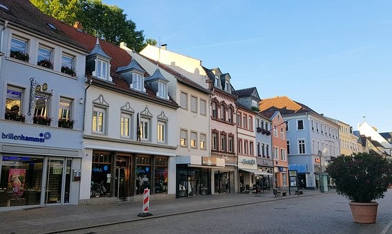 Speyer, Edificio, Alemania, Ciudad, Rin