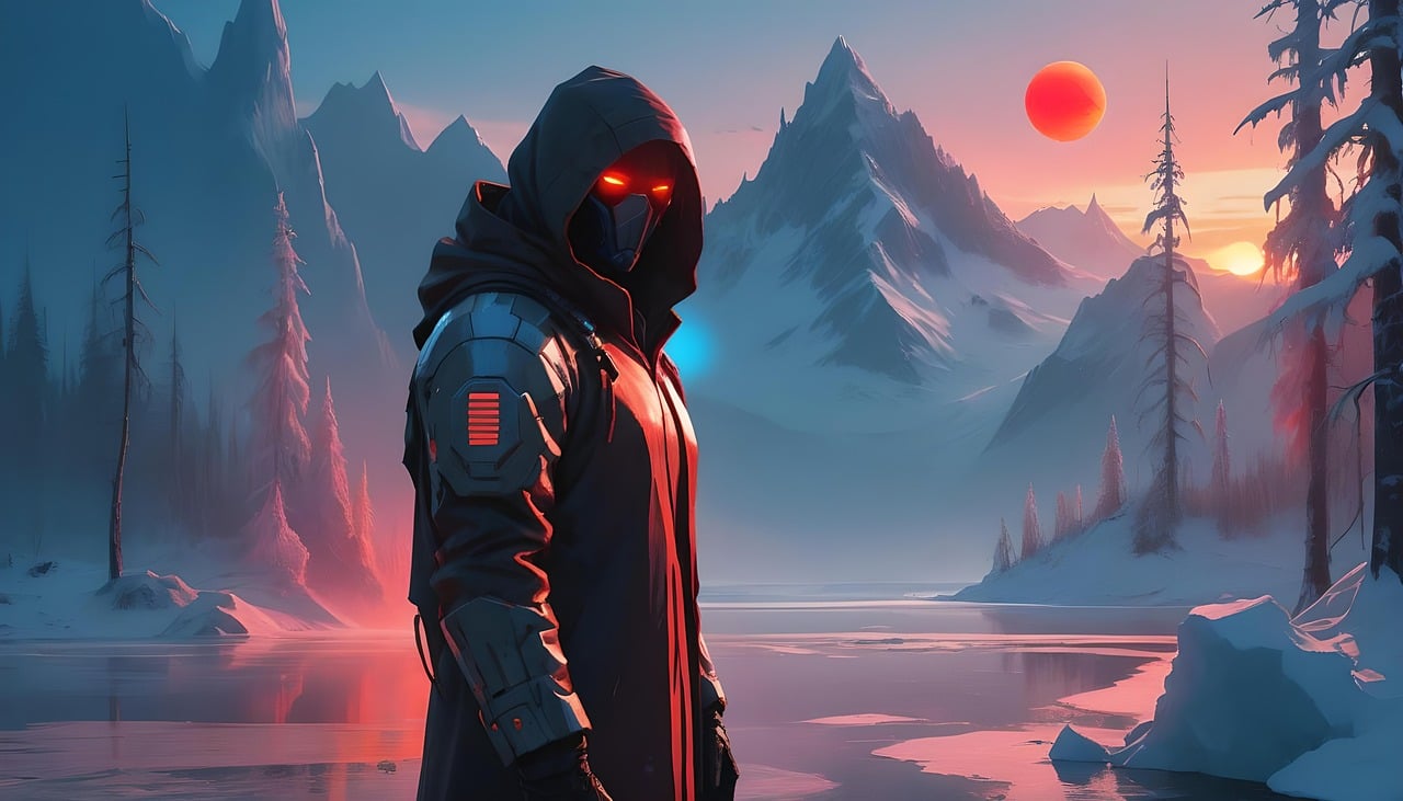 Download free HD stock image of Ai Generated Alien Free ai generated alien planet illustration