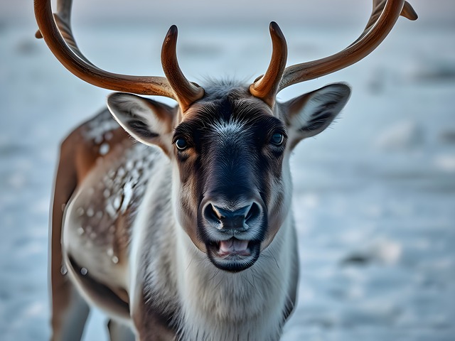 Free reindeer animal fauna illustration