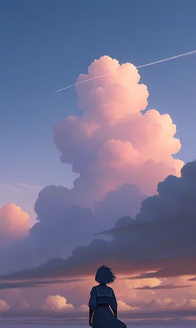 Free Chemtrail Anime Girl illustration and picture