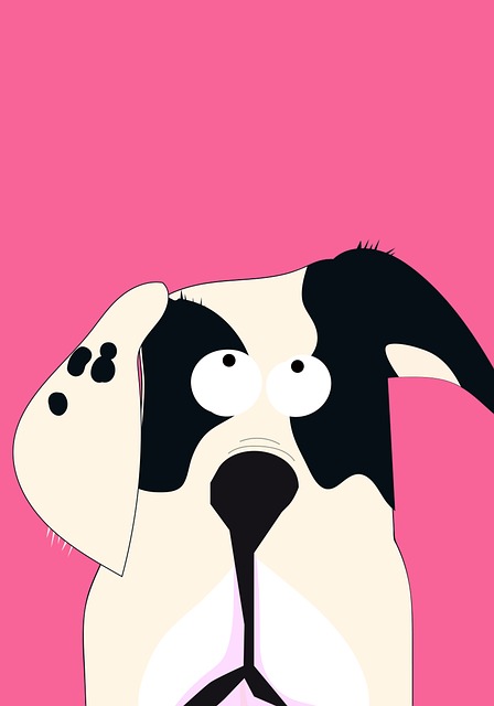 Free dog puppy drawing illustration