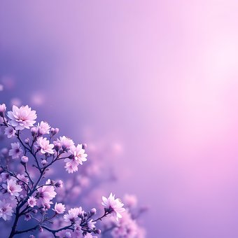 Free 보라색 꽃 illustration and picture