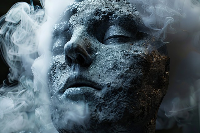 Free ai generated dark smokey illustration