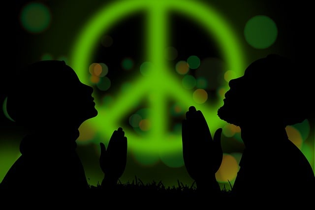 Free peace pray prayer illustration