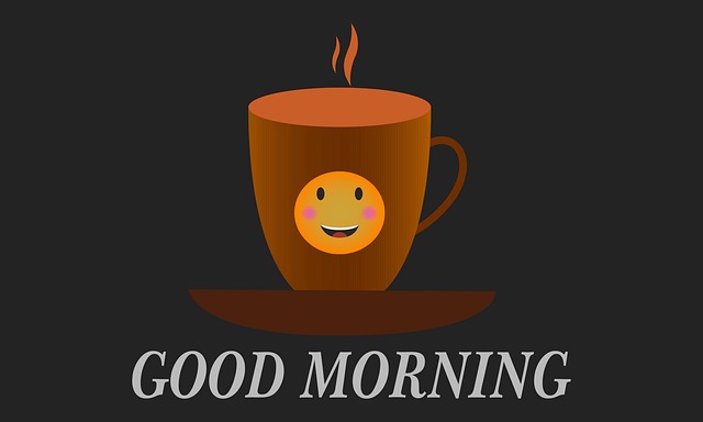 Bien, Mañana, Café, Té, Taza, Contento