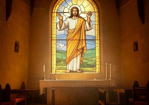 Free Jesus Church illustration and picture